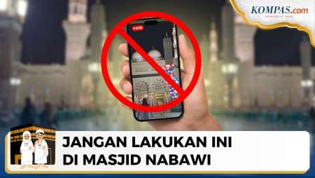 Hati-hati! Jemaah Haji Dilarang Sembarangan Ambil Video Di Masjid Nabawi