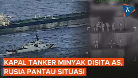 Moskwa Pantau Ketat Situasi Setelah AS Sita Kapal Tanker Minyak Rusia
