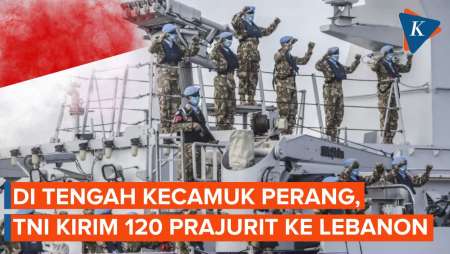 TNI Kirim 120 Tentara ke Perbatasan Israel-Lebanon, Ada Apa?