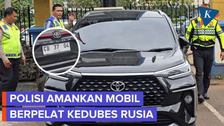 Kronologi Mobil Berpelat Kedubes Rusia Diamankan Polisi Di Tol Dalam Kota