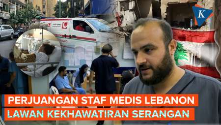 Cerita Staf Medis Lebanon: Bekerja dalam Ketakutan karena Lonjakan Pasien