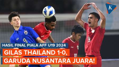 Hasil Indonesia Vs Thailand 1-0, Garuda Nusantara Juara Piala AFF…