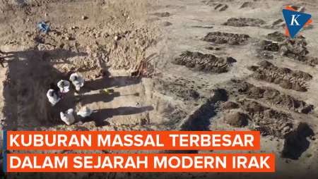 Penampakan Kuburan Massal Korban Kekejaman ISIS di Irak, Berapa Jumlah Jenazahnya?