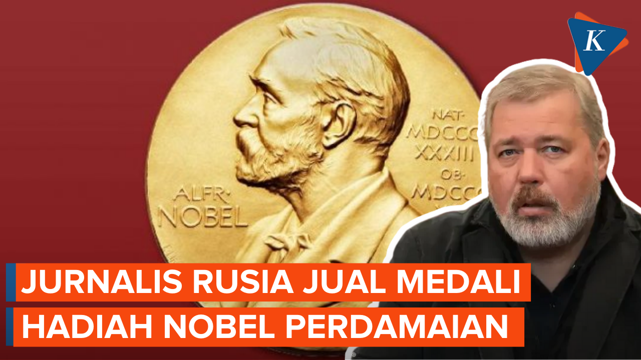 Dmitry Muratov, Jurnalis Pionir Rusia Jual Medali Hadiah Nobel Perdamaian untuk Ukraina