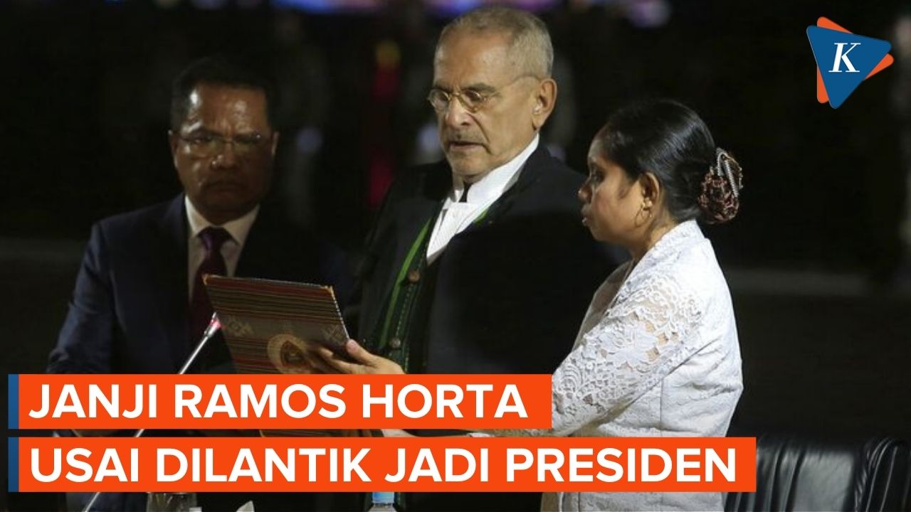 Pelantikan Jose Ramos Horta sebagai Presiden Kelima Timor Leste