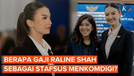 Berapa Gaji Raline Shah sebagai Stafsus Menteri Komdigi?