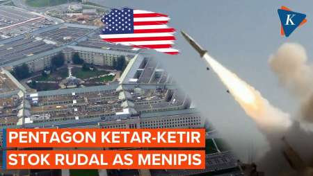 Stok Rudal AS Menipis, Pentagon Diam-diam Cemas Perang Iran Meluas