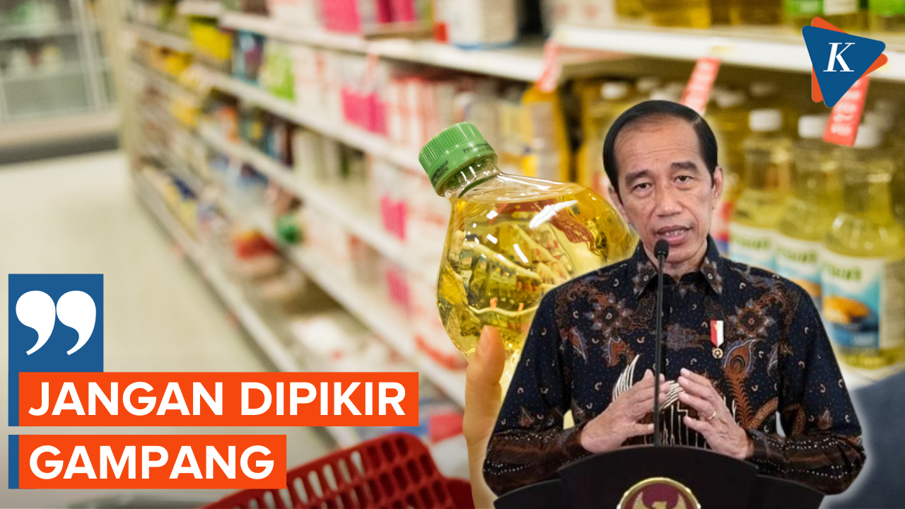 Jokowi Mengaku Tidak Gampang Mencabut Larangan Ekspor CPO