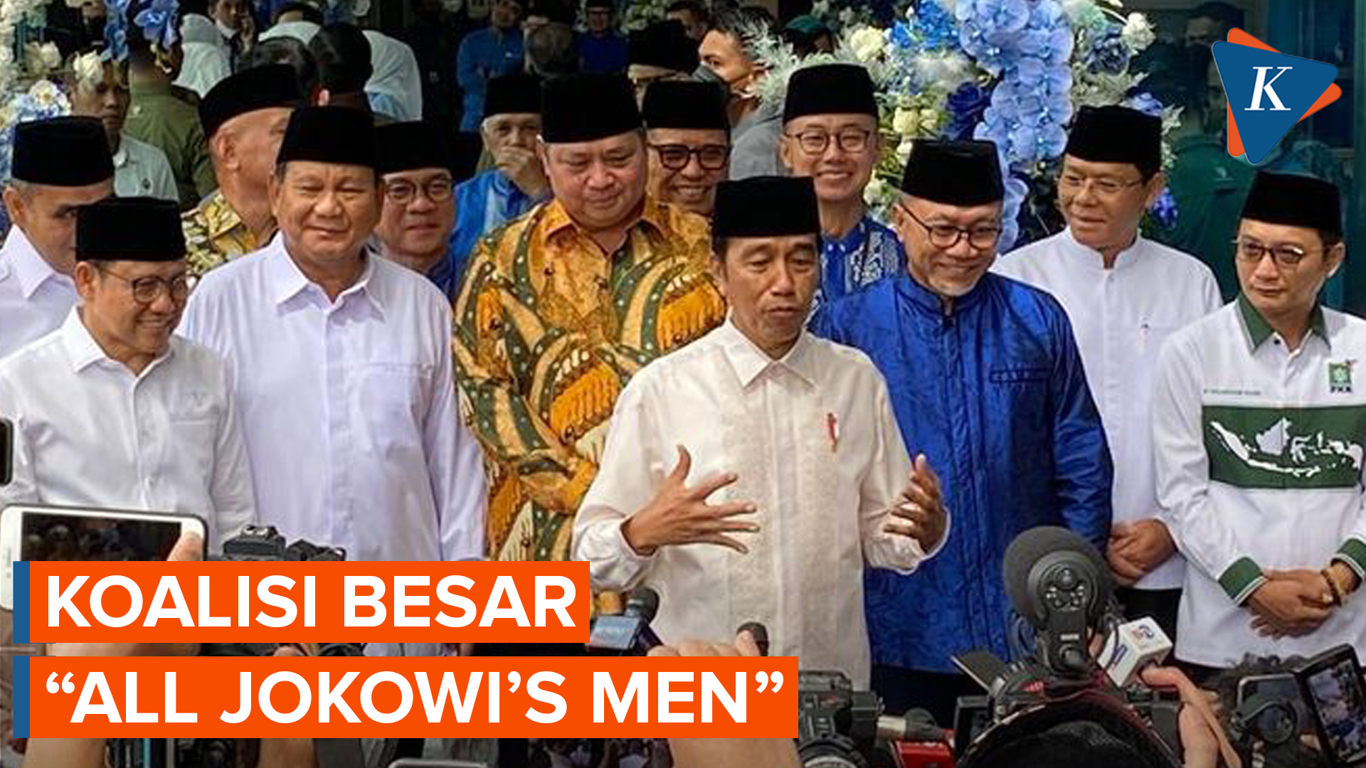 Koalisi Besar Pendukung Jokowi Kian Menguat, Partai Pemerintah Seriusi Penjajakan