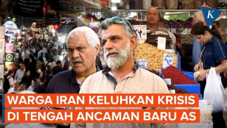 Trump Gaungkan Perang Ekonomi, Warga Iran Keluhkan Harga Sembako