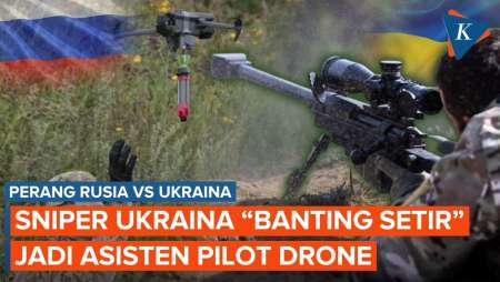 Drone Bikin Sniper Elite Ukraina "Tak Laku" Di Perang Rusia