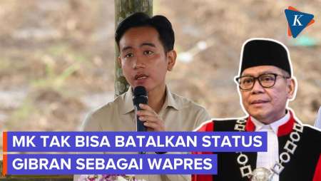 MK Tak Bisa Batalkan Gibran sebagai Wapres meski Tidak Dapat Bukti Kepemilikan Ijazah