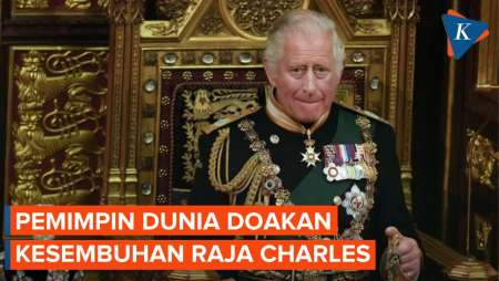 Para Pemimpin Dunia Doakan Kesembuhan Raja Charles yang Menderita Kanker