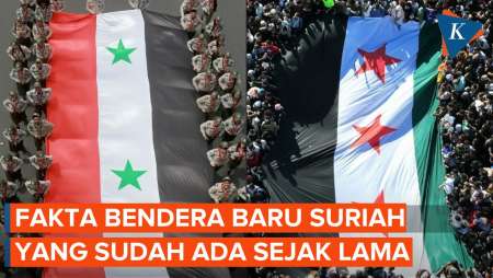 Sejarah Bendera Baru Suriah, Dikibarkan Usai Rezim Assad Digulingkan