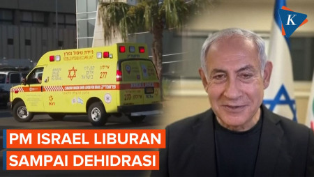 Netanyahu Kepanasan Sampai Dilarikan ke Rumah Sakit