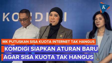 Ikuti MK, Komdigi Siap Buat Aturan Baru Agar Sisa Kuota Internet Tak Hangus