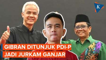 PDI-P Tugaskan Gibran Rakabuming Jadi Jurkam Ganjar-Mahfud