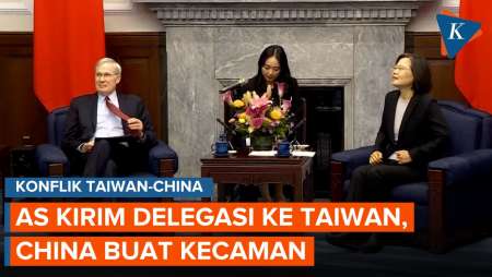 Biden Tak Dukung Kemerdekaan Taiwan tapi AS Kirim Delegasi ke Sana, China Beri Peringatan