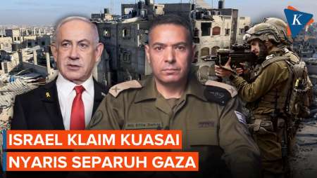 Israel Klaim Kuasai 40 Persen Gaza, Masih Bernafsu Perluas Operasi