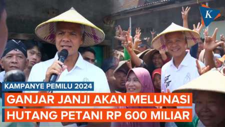 Jika Jadi Presiden, Ganjar Berjanji Lunasi Hutang Petani Rp 600 Miliar