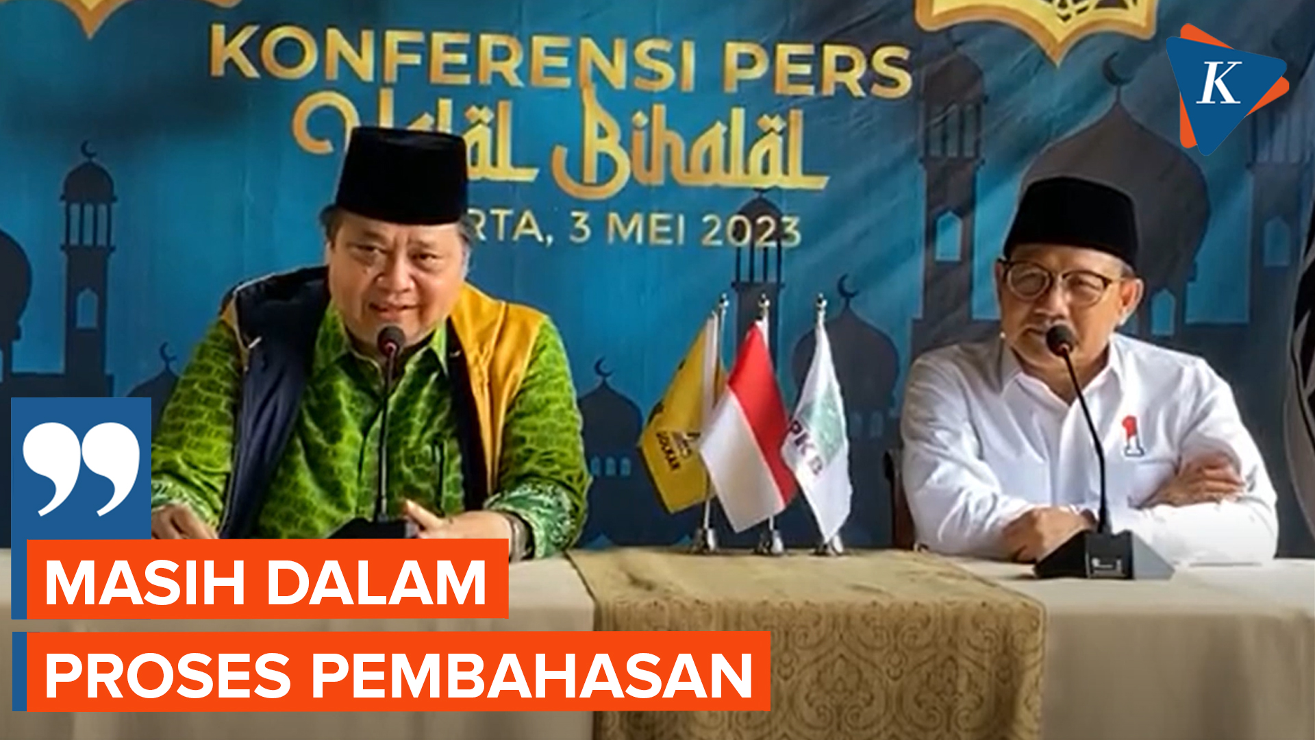 Golkar dan PKB Bertemu, Airlangga Buka Opsi Kandidat Capres-Cawapres Diumumkan Lebih Cepat