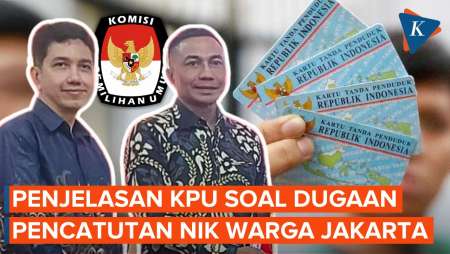 Soal Dugaan NIK Dicatut sebagai Pendukung Dharma-Kun, Ini Penjelasan KPU…