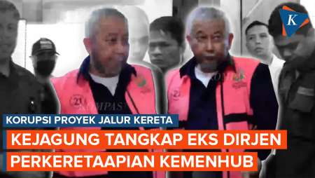 Kejagung Tangkap Eks Dirjen Perkeretaapian Kemenhub terkait Korupsi Proyek Jalur Kereta