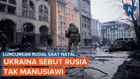 Luncurkan Rudal Balistik di Hari Natal, Ukraina Sebut Rusia Tak Manusiawi