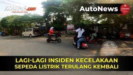 Kecelakaan Bocah Naik Sepeda Listrik di Jalan Raya Kembali Terulang