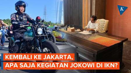 Kembali ke Jakarta, Apa yang Dilakukan Jokowi Selama 3 Hari di IKN?