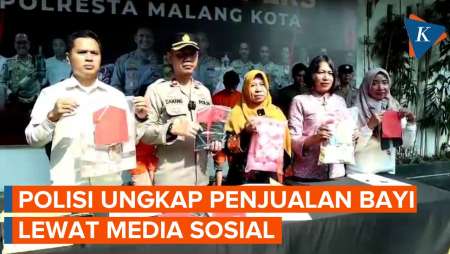 Polisi Ungkap Penjualan Bayi di Malang Via Medsos, 1 Anak Dijual Rp 18 Juta