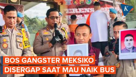 Duduk Perkara Bos Gangster Meksiko Ditangkap Polisi di Terminal Nganjuk