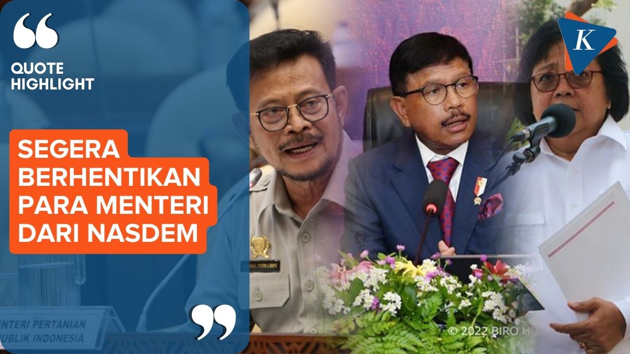Buntut Pencapresan Anies, Relawan Jokowi Minta Presiden Copot Menteri dari Nasdem