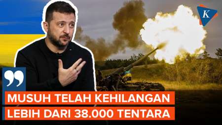 Zelenskyy Beberkan Kerugian yang Dialami Rusia dalam Pertempuran di Kursk