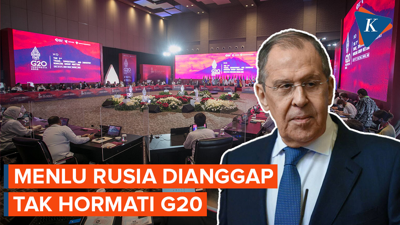 Tinggalkan Ruangan, Menlu Rusia Dianggap Tidak Hormati Pertemuan G20