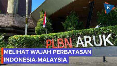 Dibangun Era Jokowi, Begini Kondisi Perbatasan Indonesia dengan Malaysia di Aruk