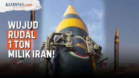 Wujud Khorramshahr-4, Salah Satu Rudal 1 Ton Milik Iran Yang Siap Gempur Israel