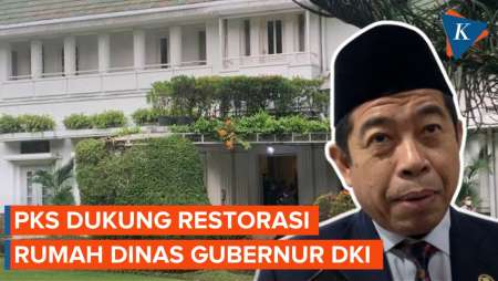 Restorasi Rumdin Gubernur DKI Rp 22 M, PKS: Biar Nyaman Jadi Kantor Kedua