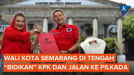 Kantornya Digeledah KPK, Wali Kota Semarang Tengah Maju Pilkada Usai Diperintah Megawati