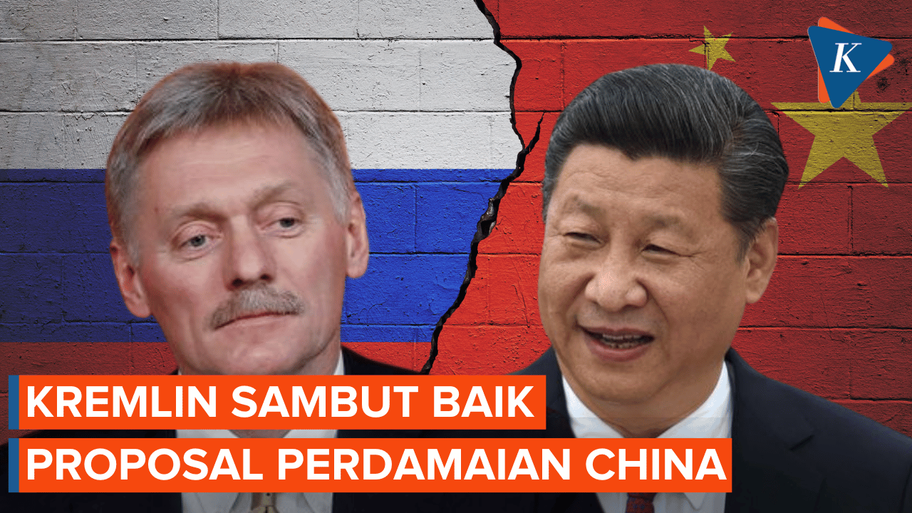 Kremlin Sambut Baik Proposal Perdamaian dari China