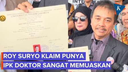 Tunjukkan Ijazah Doktor Dari UNJ, Roy Suryo: IPK Saya 3.86, Sangat Memuaskan