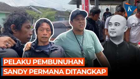 Pelaku Pembunuh Sandy Permana Ditangkap Polisi