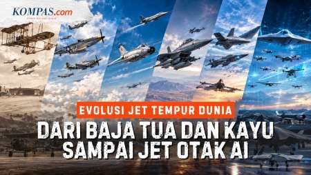 Evolusi Generasi Jet Tempur Dunia dari Generasi Pertama hingga Keenam