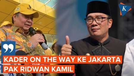 Golkar Tugaskan Ridwan Kamil Maju Pilkada Jakarta