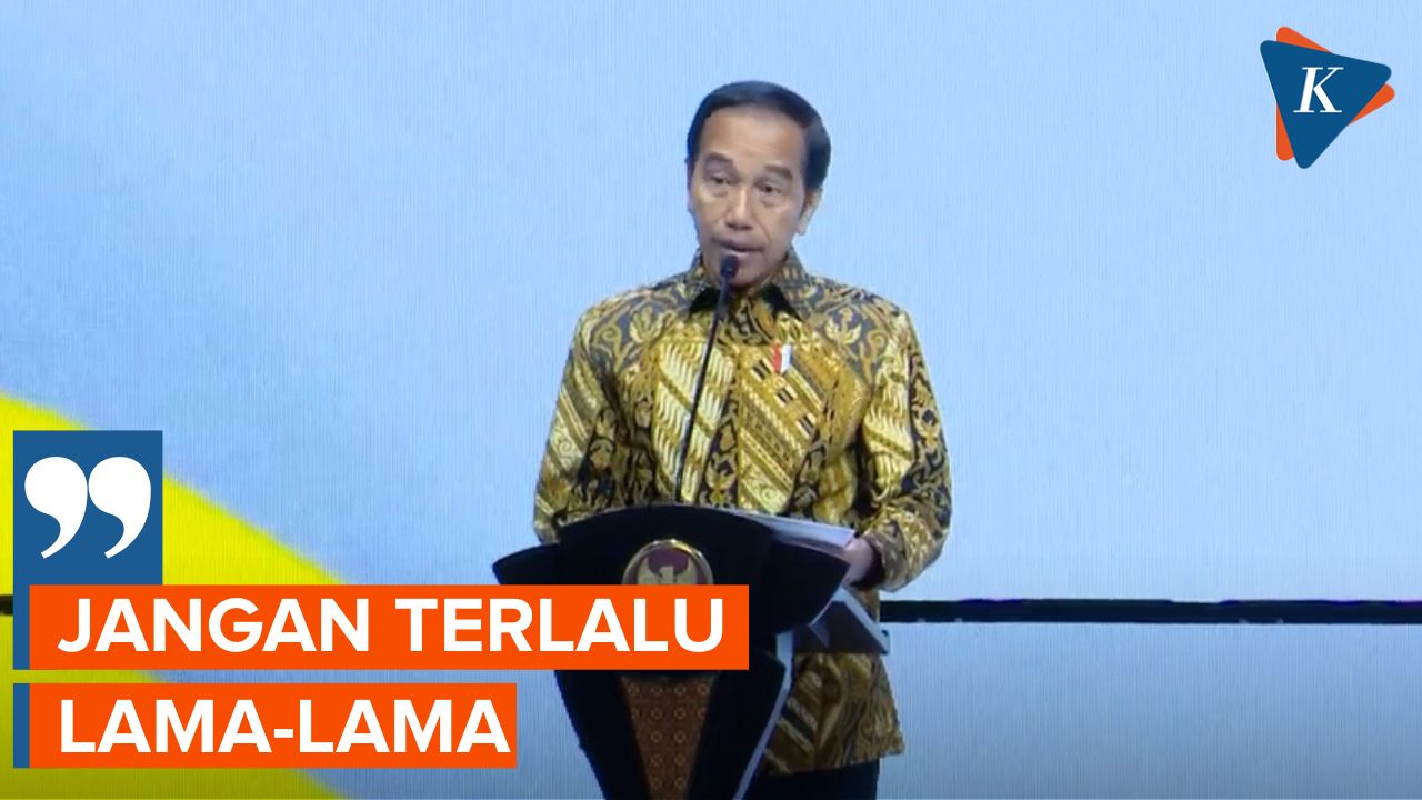 Pesan Jokowi Agar KIB Segera Umumkan Capres
