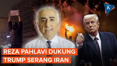 Iran Makin Kacau, Reza Pahlavi Dukung Trump Ikut Campur