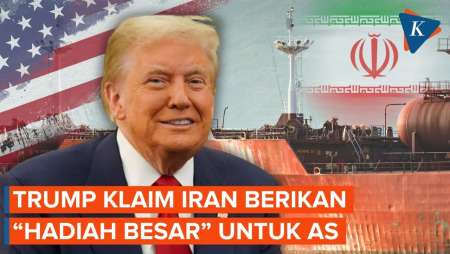 Trump Klaim Iran Berikan "Hadiah Besar" Dan Ingin Segera Akhiri Perang