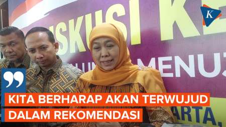 Khofifah Harap Partai Pengusung Restui Duet dengan Emil Dardak di Pilkada Jatim