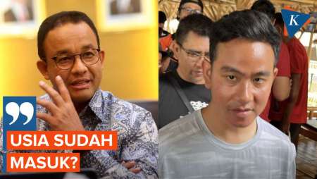  Gibran Tunggu Tawaran Cawapres, Anies: Usia Sudah Masuk?