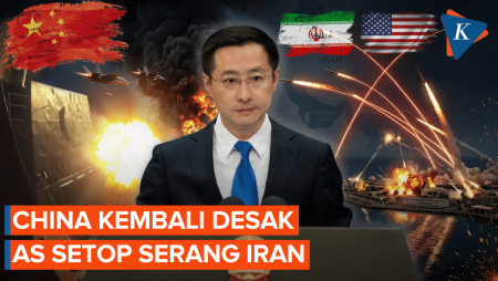 China Desak AS Hentikan Serangan Militer ke Iran, Ini Saran Beijing
